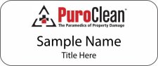 (image for) Puroclean Restoration Services Standard White badge