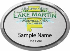 (image for) Lake Martin Dadeville Area Chamber Oval Executive Silver badge