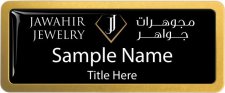 (image for) Jawahir Jewelry Prestige Gold Anodized badge