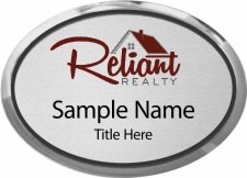 (image for) Reliant Realty Oval Executive Silver badge