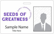 (image for) Seeds of Greatness Early Learning Center Photo ID Horizontal badge