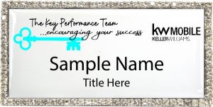 (image for) Keller Williams - Key Performance Team Bling Silver Other badge