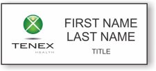 (image for) Tenex Health Standard White Square Corner badge