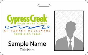 (image for) Bonner Carrington Photo ID Horizontal badge