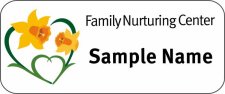 (image for) Family Nurturing Center Standard White badge