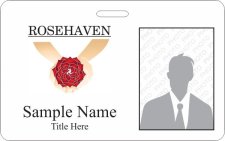 (image for) ROSEHAVEN Photo ID Horizontal badge