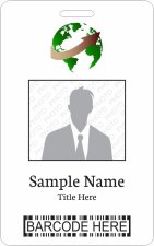 (image for) Weekend Mobile Notary LLC Barcode ID Vertical badge