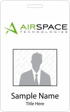 (image for) Airspace Technologies, INC. Photo ID Vertical badge