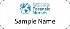 (image for) International Association of Forensic Nurses Standard White badge