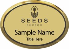 (image for) Seeds of Greatness Oval Executive Gold badge