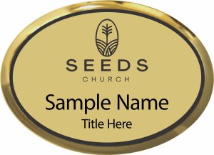 (image for) Seeds of Greatness Oval Executive Gold badge