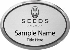 (image for) Seeds of Greatness Oval Executive Silver badge