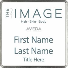 (image for) The Image Salon Square Executive White badge