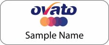 (image for) Ovato Standard White badge
