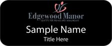 (image for) Edgewood Manor Standard Black badge