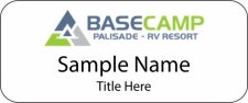 (image for) Palisade Basecamp White Standard Badge