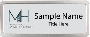 (image for) Magnolia Hospitality Group, LLC Prestige Satin Anodized badge