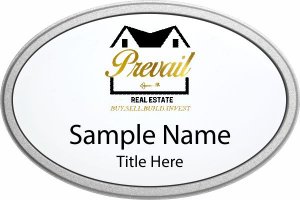 (image for) Prevail Real Estate Oval Prestige Pebbled badge