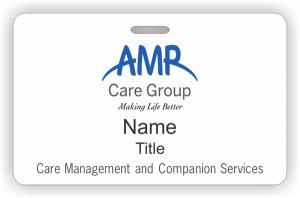 (image for) AMR Care Group ID Horizontal badge