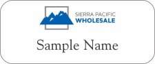 (image for) Sierra Pacific Mortgage Standard White Square Corner badge