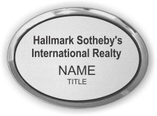 (image for) Hallmark Sotheby's Oval Executive Silver badge