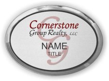 (image for) Cornerstone Group Realty Oval Executive Silver badge