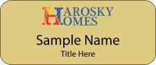 (image for) Harosky Homes Standard Gold badge