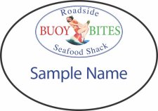 (image for) Buoy of SF, Inc DBA Buoy Bites Oval White badge