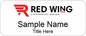 (image for) RED WING CHEVROLET Standard White badge