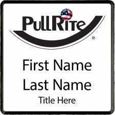 (image for) PullRite Square Executive White badge