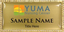 (image for) Yuma Nursing Center Bling Gold badge