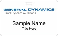 (image for) General Dynamics ID Horizontal badge