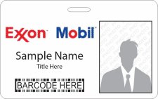 (image for) Mobil Barcode ID Horizontal badge