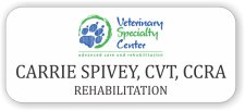 (image for) Veterinary Specialty Center White Rounded Corners badge