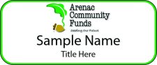 (image for) Arenac Community Funds Standard White badge
