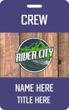 (image for) Budz Superstore ID Vertical badge - River City / Purple