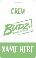 (image for) Budz Superstore ID Vertical badge - Green