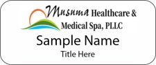 (image for) Musuma Healthcare & Medical Spa, PLLC Standard White badge