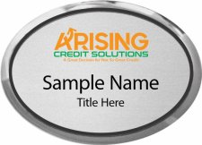 (image for) Arising Credit Solutions Oval Executive Silver badge