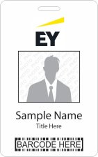 (image for) Ey Barcode ID Vertical badge