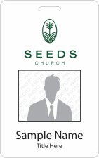 (image for) Seeds Church Photo ID Vertical badge