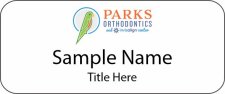 (image for) Parks Orthodontics Standard White badge