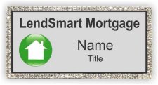 (image for) LendSmart Mortgage Bling Silver badge