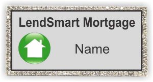 (image for) LendSmart Mortgage Bling Silver badge