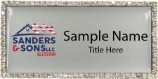 (image for) Sanders & Sons LLC Bling Silver badge