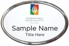 (image for) IHT Oval Prestige Polished badge