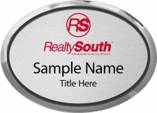 (image for) REALTY SOUTH Oval Executive Silver badge