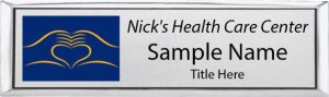 (image for) Nick\'s Health Care Center Small Executive Silver badge