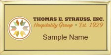 (image for) Thomas E. Strauss, Inc. Executive Gold badge