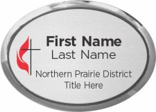 (image for) Northern Prairie District of OKU Oval Executive Silver badge